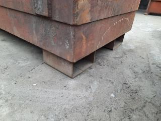 Industrial Heavy Steel Material Bin