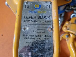 3.2-Ton Ratchet Lever Chain Block by Pacific Hoists