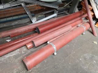 Assorted Metal Material Supplies, Pipes, Beans, or Lengths