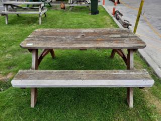 Outdoors Picnic Bench