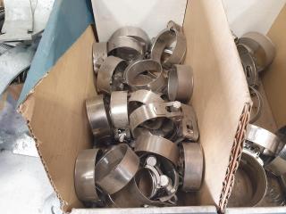 Large Lot of Stainless Clamps