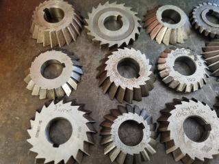 Large Lot of Milling Machine Blades 