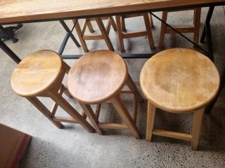 Bar Leaner and Stools