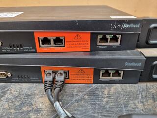 2x Riverbend Steelhead 550 Series WAN Accelerators