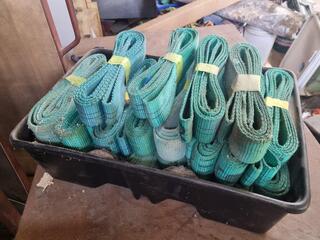 28x Lifting Straps / Slings, 2-Ton Capacity