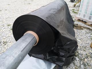 Agricultural Silage Plastic Liner Roll w/ Rack