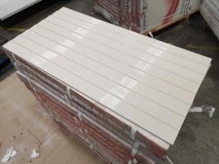 600x300mm Ceramic Wall Tiles, 9.0m2 Coverage