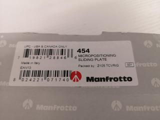 Manfrotto 454 Micro Positioning Sliding Plate