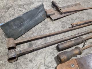 Assorted Vintage Hand Tools