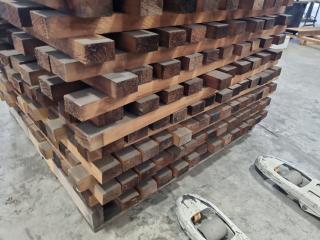 Stack of 1220x75x45mm Cedar Wood Lengths