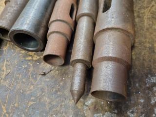 Assorted Morse Taper Drill Adapters & More