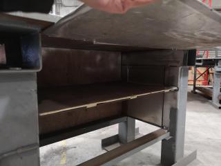 Heavy Steel Topped Workbench