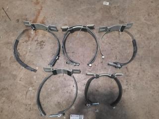 5 x Industrial Clamps