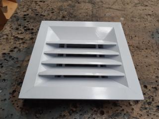 12 x Assorted Aluminum Vent Grilles