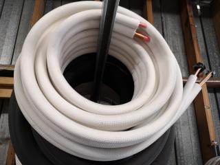 4x Assorted Rolls of Copper Paircoil Tubing & Other Similar Rolls