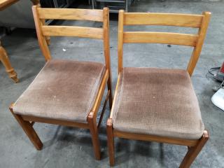 Cafe Table and 2x Chairs Set