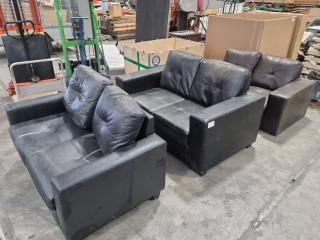 3 x Two Seater Couches