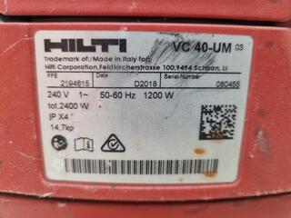Hilti Industrial Wet/Dry Vacuum VC 40-UM