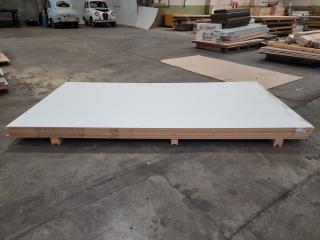 6 x Puregrain MDF Panels (2440x1220mm x 18mm) Snowdrift White