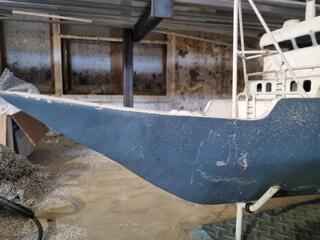 Steel Custom Built Model of Fishing Vessel Kotuku