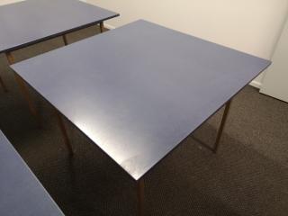 4x Matching Square Cafe Tables