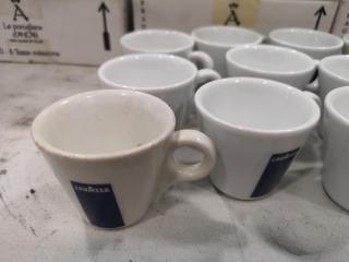 31x Italian Porcelian Tea & Coffee Cups by Lavazza