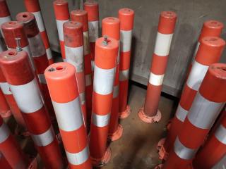 60+ Industrial Bolt Down Plastic Safety Plylons