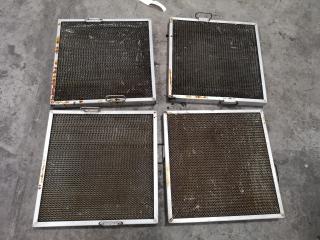 4x Commercial Kitchen Vent Filters