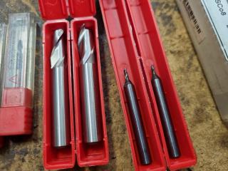 24x Assorted Milling Bits, Drills