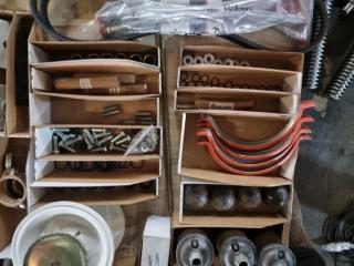 Large Assortment of Fittings, Fasteners, Filters and more