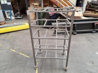 Mobile Stainless Steel Shelf Cart Trolley