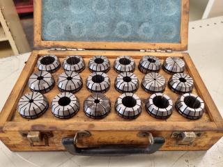18-Piece ER32 Chuck Collet Set, Metric & Imperial Sizes