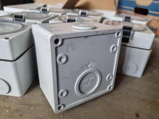 Assorted 3-Phase Electrical Plugs, Sockets, Boxes