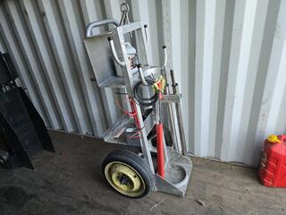 Aluminum TIG Welder Trolley
