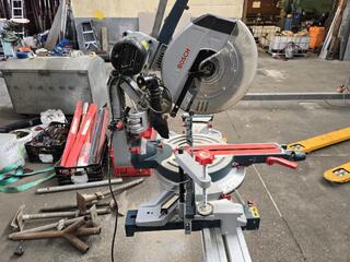 Bosch Miter Saw on Stand