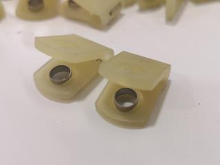 50x Aviation Plastic Loop Clamps for Wire Support Type MS25281 R2