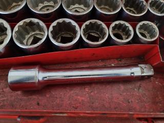 Chrome Vanadium Socket Wrench Set