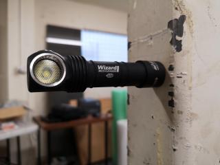 Armytek Wizard Pro Magnet USB Heavy Duty Multi Flashlight Torch