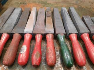 Assorted Lot of Sharp Stone Utility Files