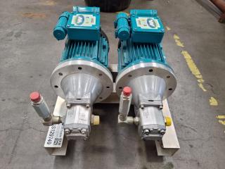 Pair of Brook 3 Phase Hampton Electric Motors