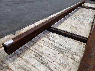 4.2m Length of Hollow Box Steel