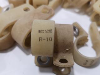 50x Aviation Plastic Loop Clamps for Wire Support
Type MS25281 R10