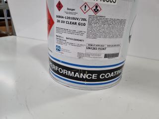 PPG (2K UV CLEAR G10) Clear Coat Approx 15L