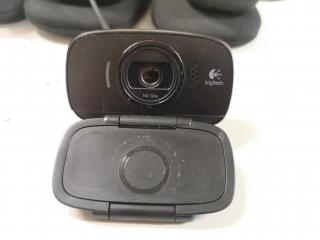 14x Assorted Wireless & USB Mice & Keyboards w/ Webcam