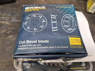 Exact PipeCut P400 Plastic Pipe Cutting & Beveling Saw