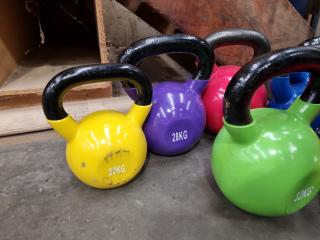 10x Kettlebells, 20kg to 40kg