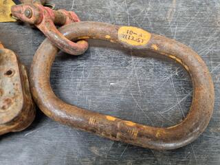 Plate Lifting Clamp Assembly, 1-Ton Capacity