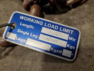 Single Leg Lifting Chain, 2000kg Capacity