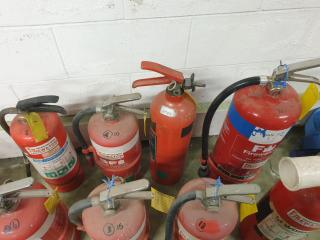 8 x Fire Extinguishers